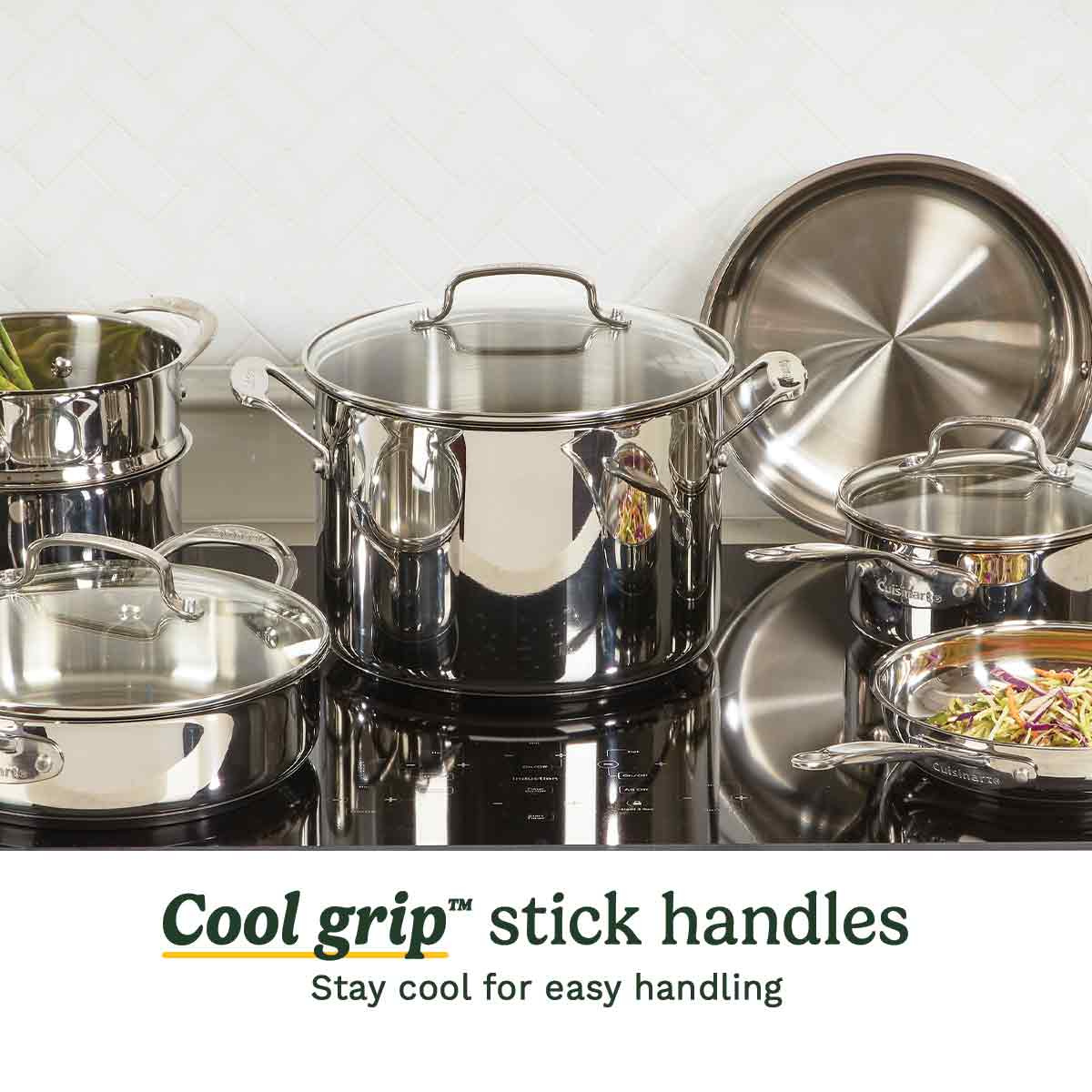 Chef's Classic Stainless Steel Cookware (11 piece)