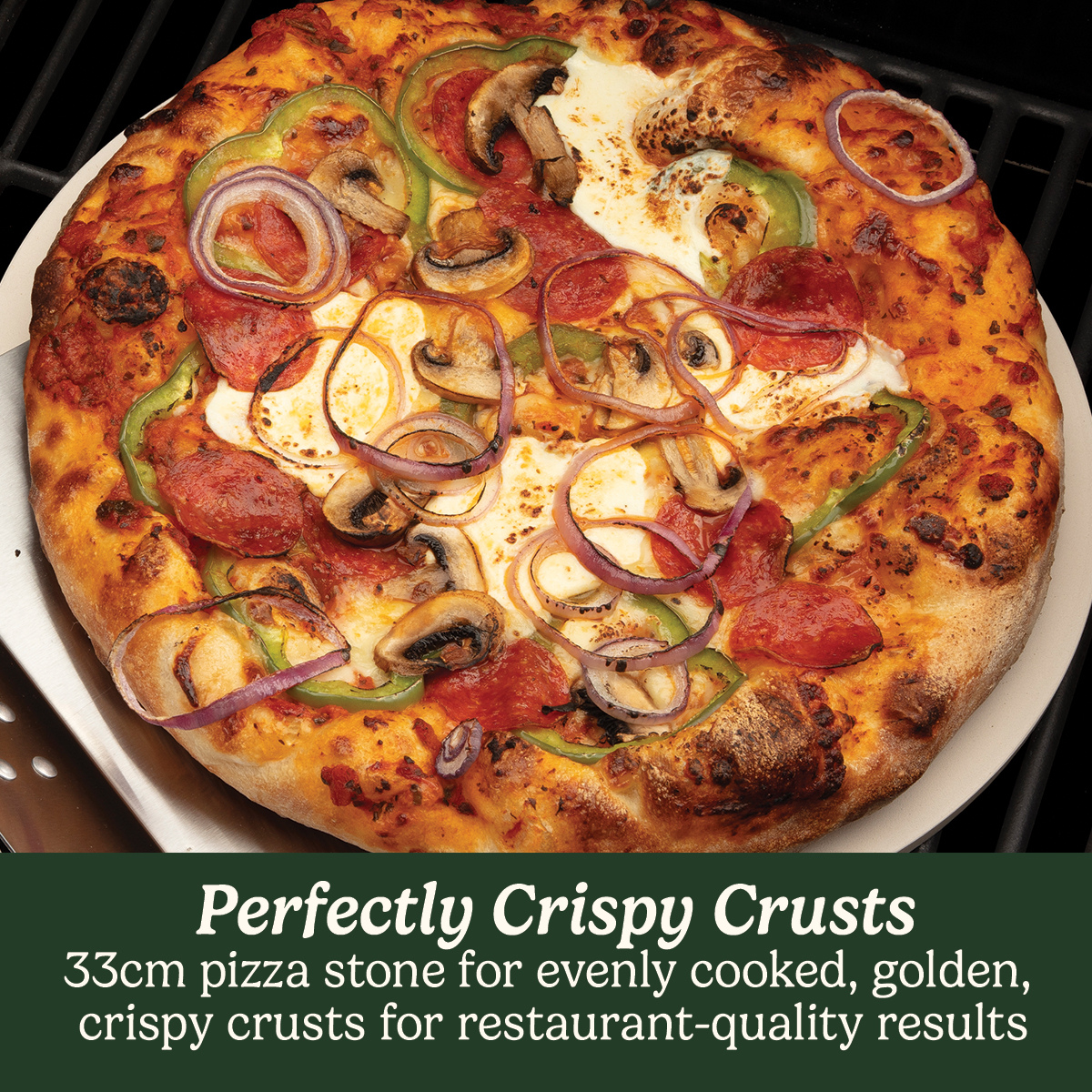 3 Piece Pizza Grilling Set, Stainless Steel
