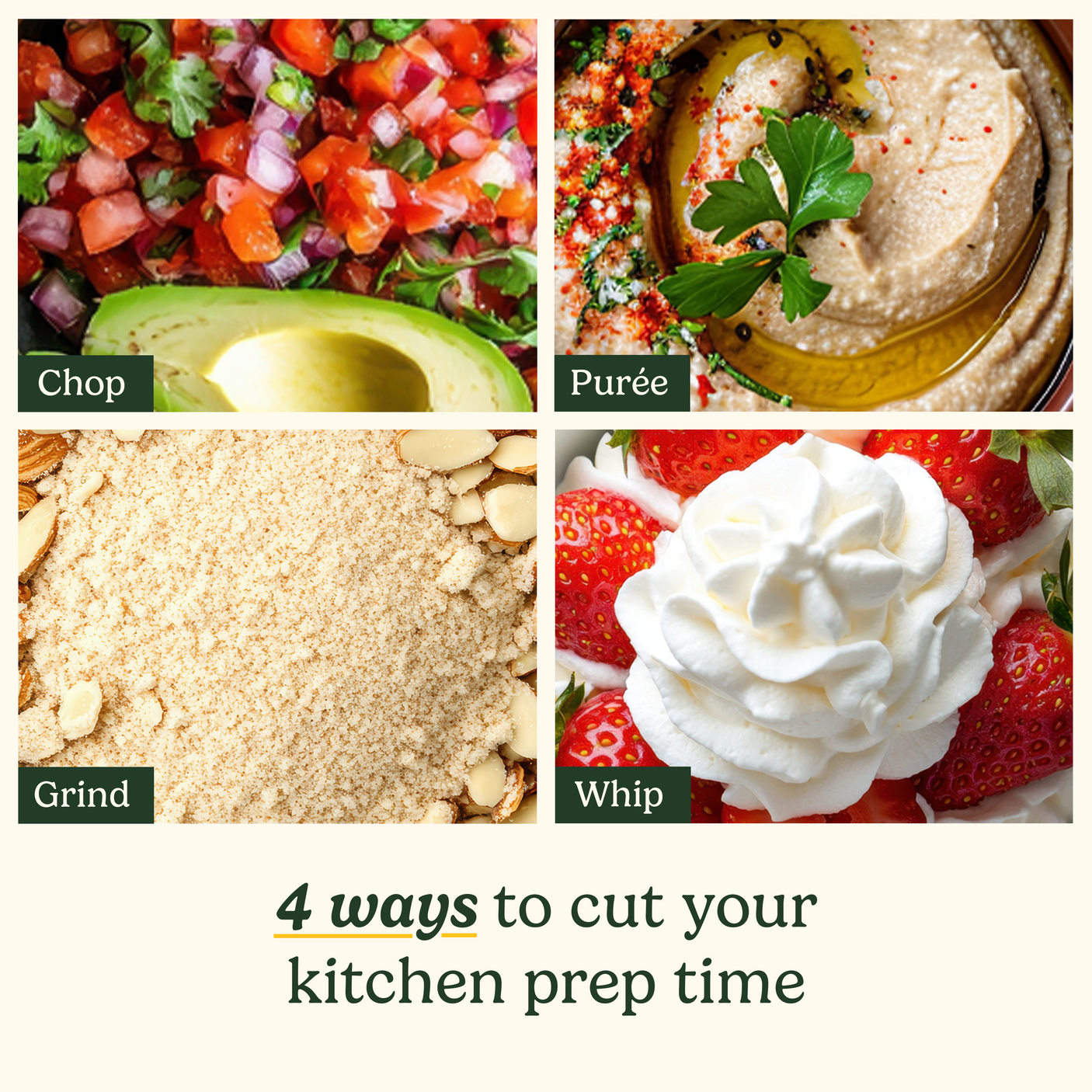 Pixie Chopper® Mini Food Processor (3 cup)