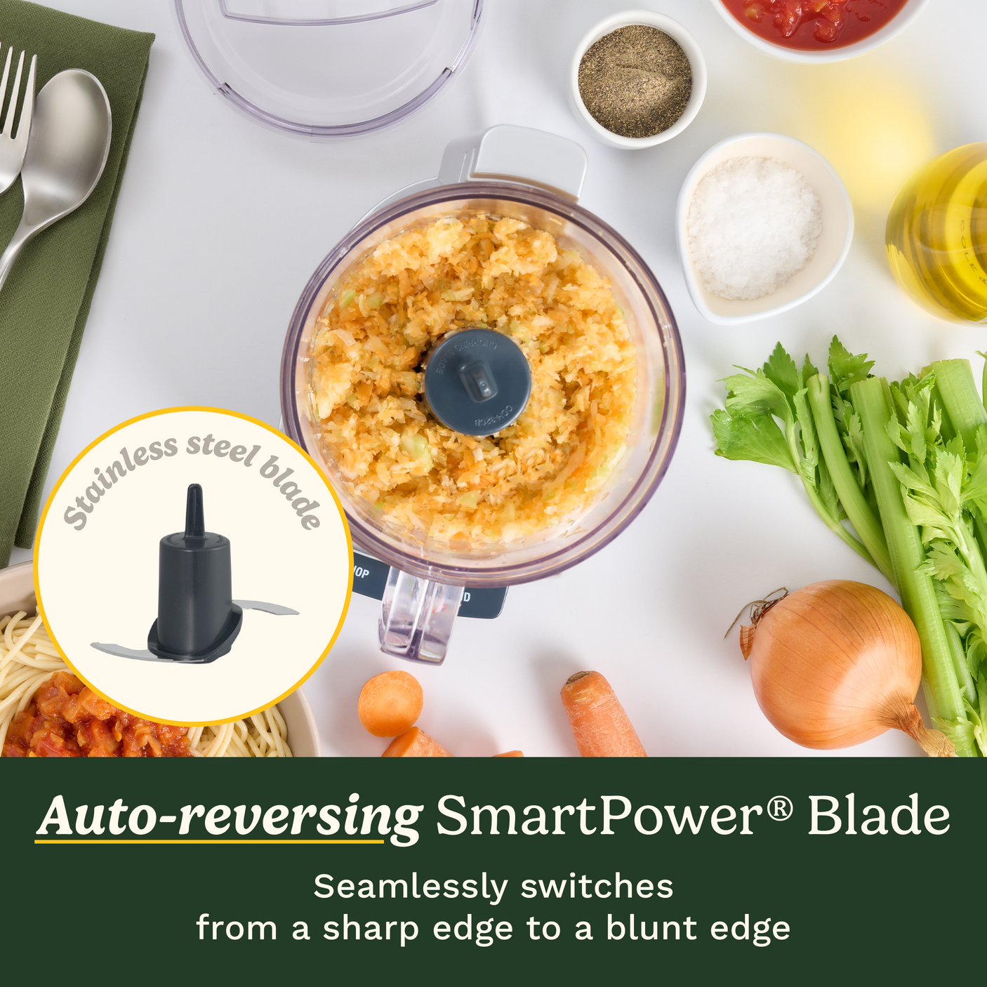 Pixie Chopper® Mini Food Processor (3 cup)