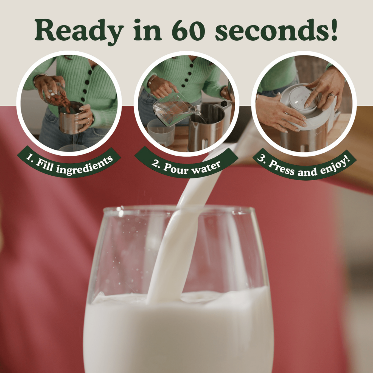 NutSmart® Plant Based Drink Maker