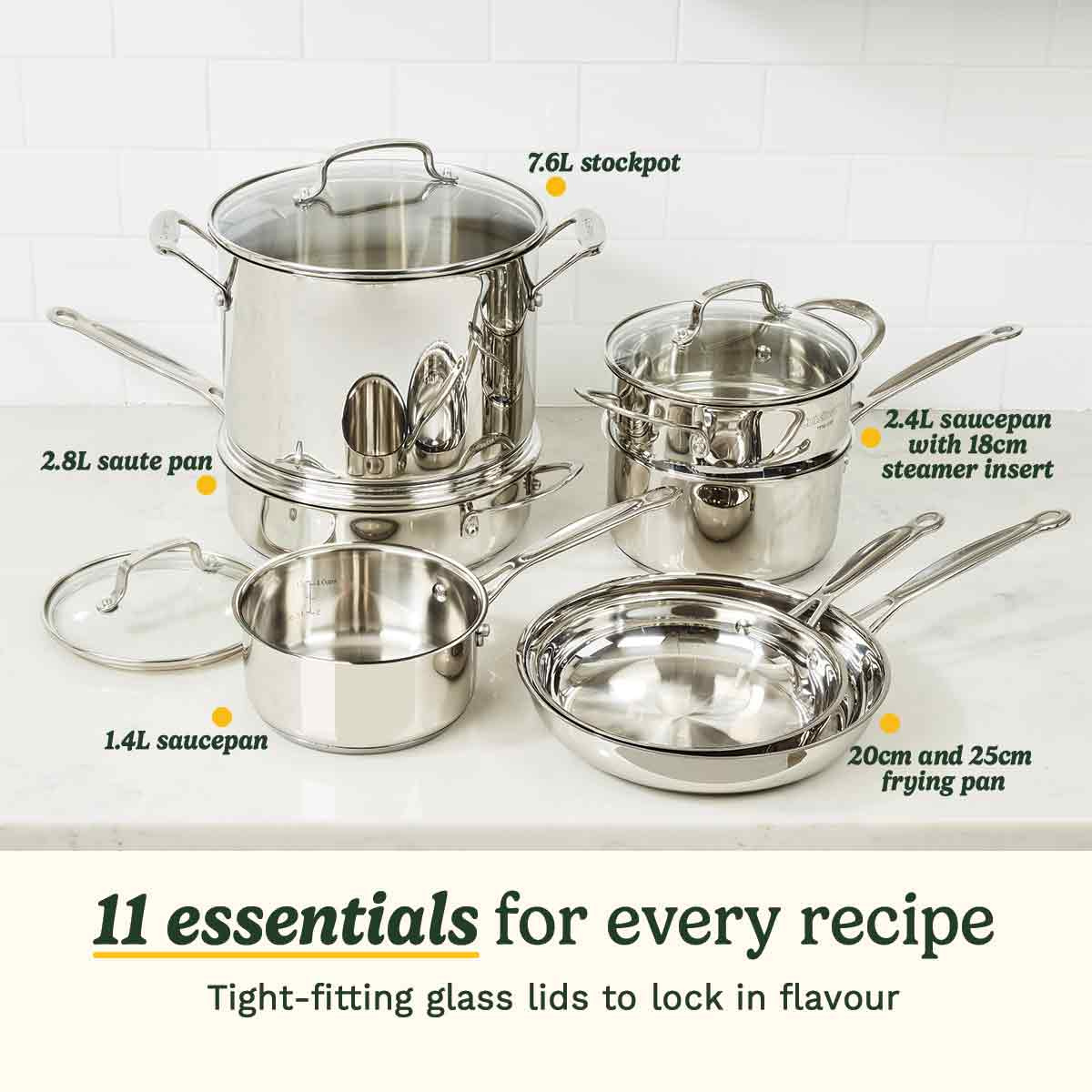 How to Use (and Clean) Stainless Steel Cookware