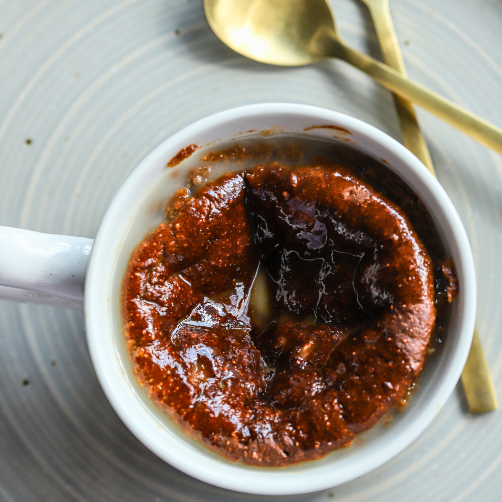 Air Fryer Malva Pudding Mug Cake