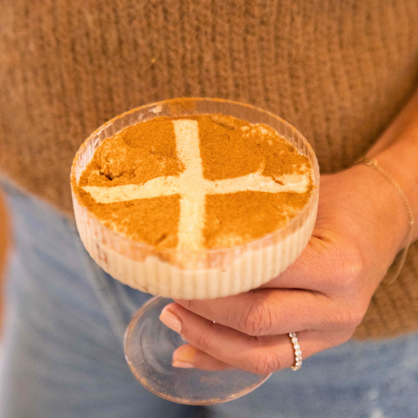 "The Hot Cross Bun" Ice Cream
