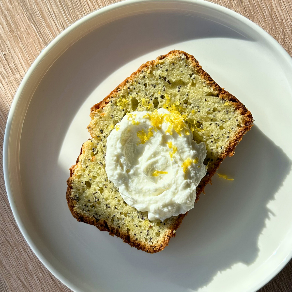 Lemon Poppy Seed Yogurt Loaf