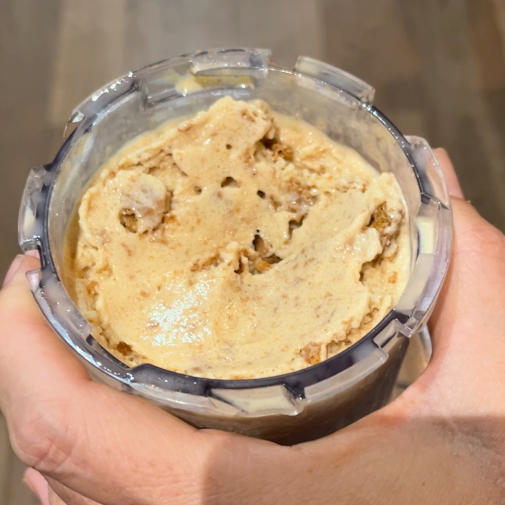 Salted Caramel Biscoff Ice Cream