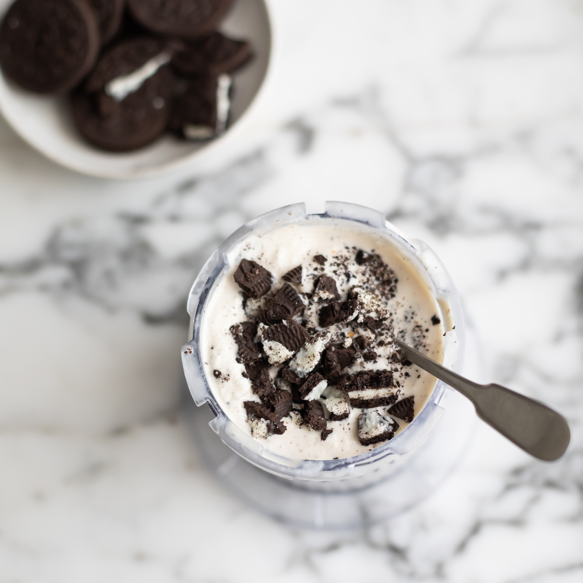 Vanilla Ice Cream (with crushed Oreos)