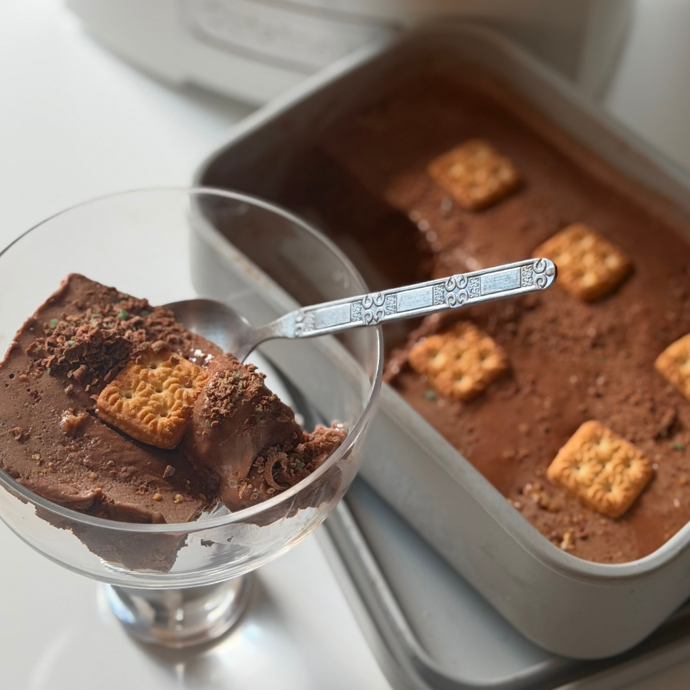 Peppermint Crisp Tart Ice Cream