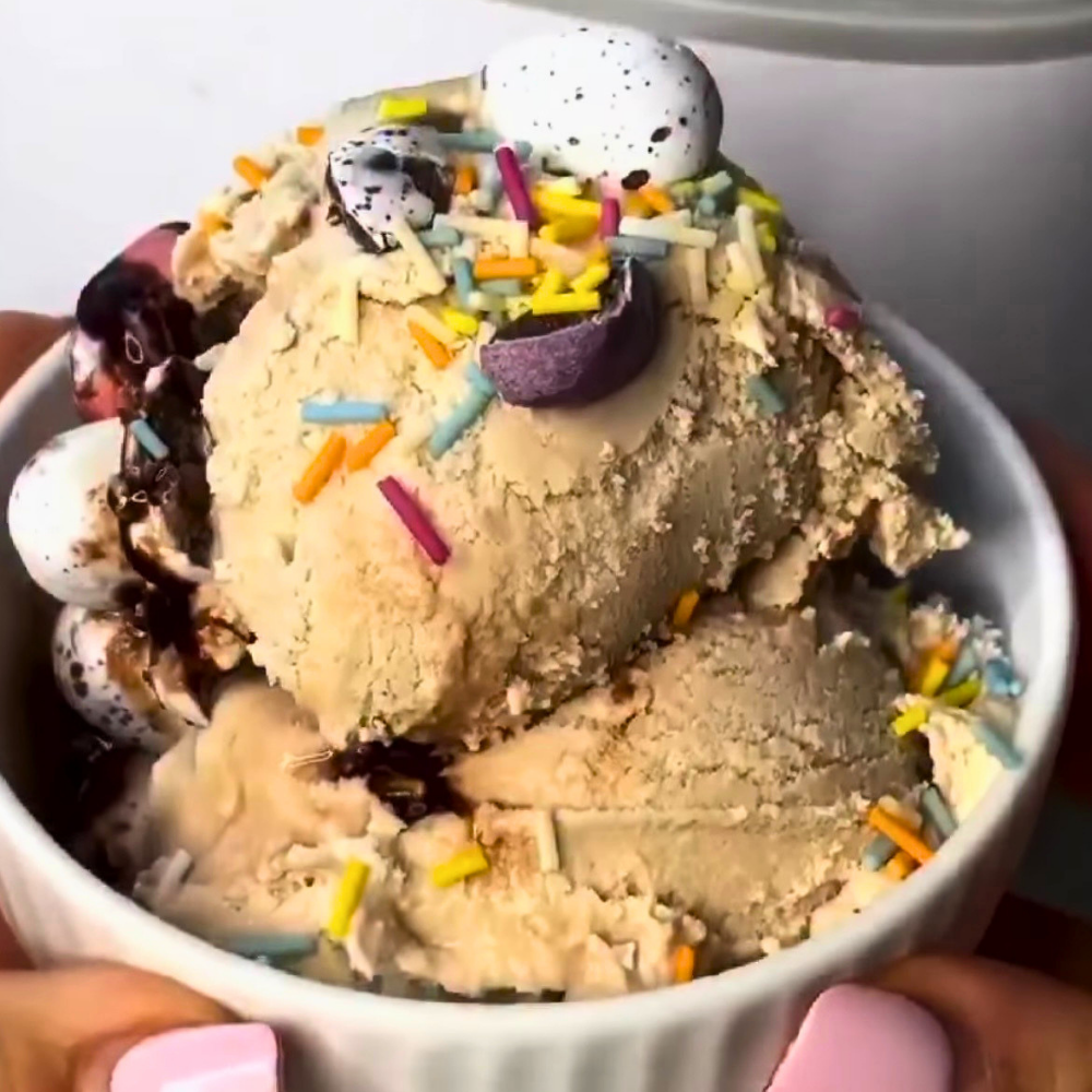 Crunchy Vanilla Ice Cream