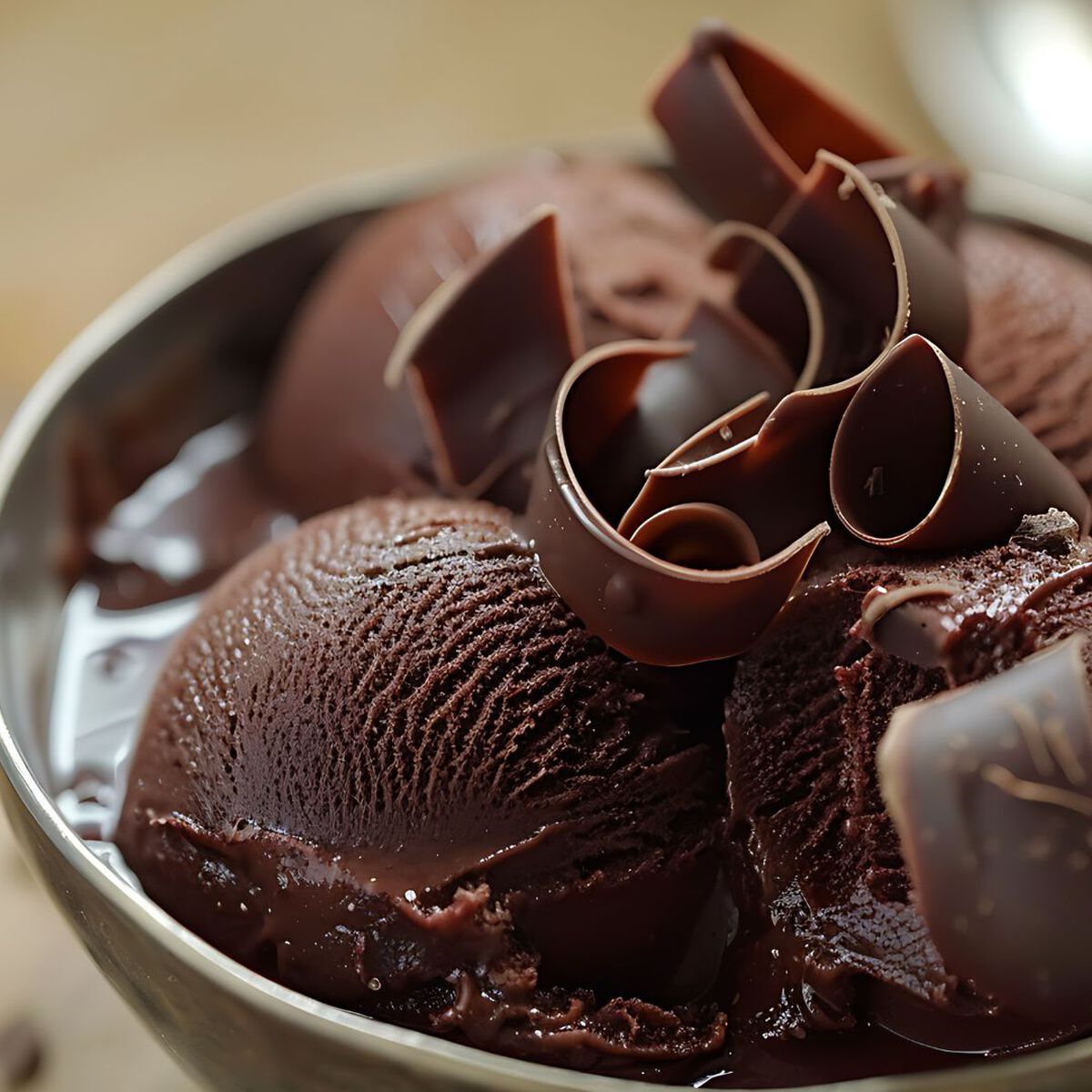 Dark Chocolate Sorbet