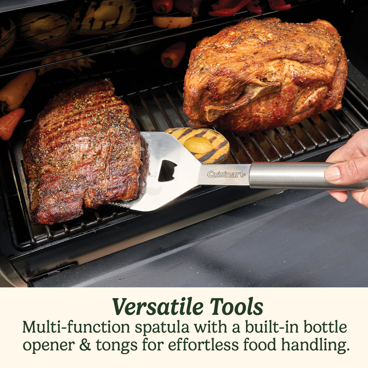 Deluxe Grill Set, 20-Piece Stainless Steel