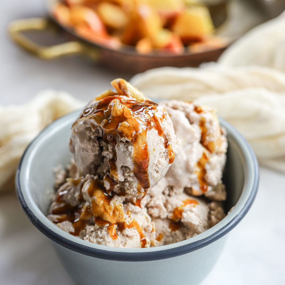 Apple Pie Walnut Ice Cream