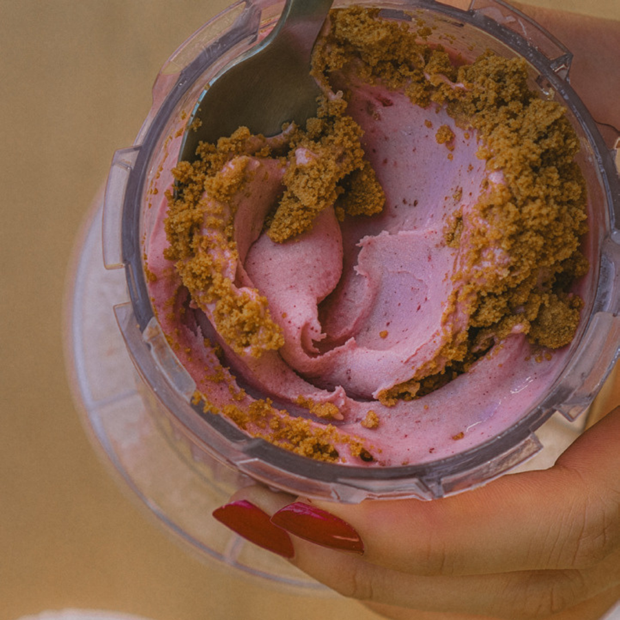 Daniella's Strawberries & Cream Ice Cream
