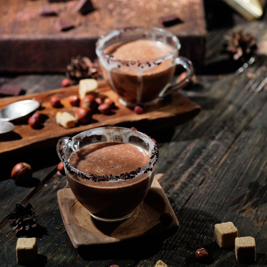 Hazelnut Hot Chocolate Drink