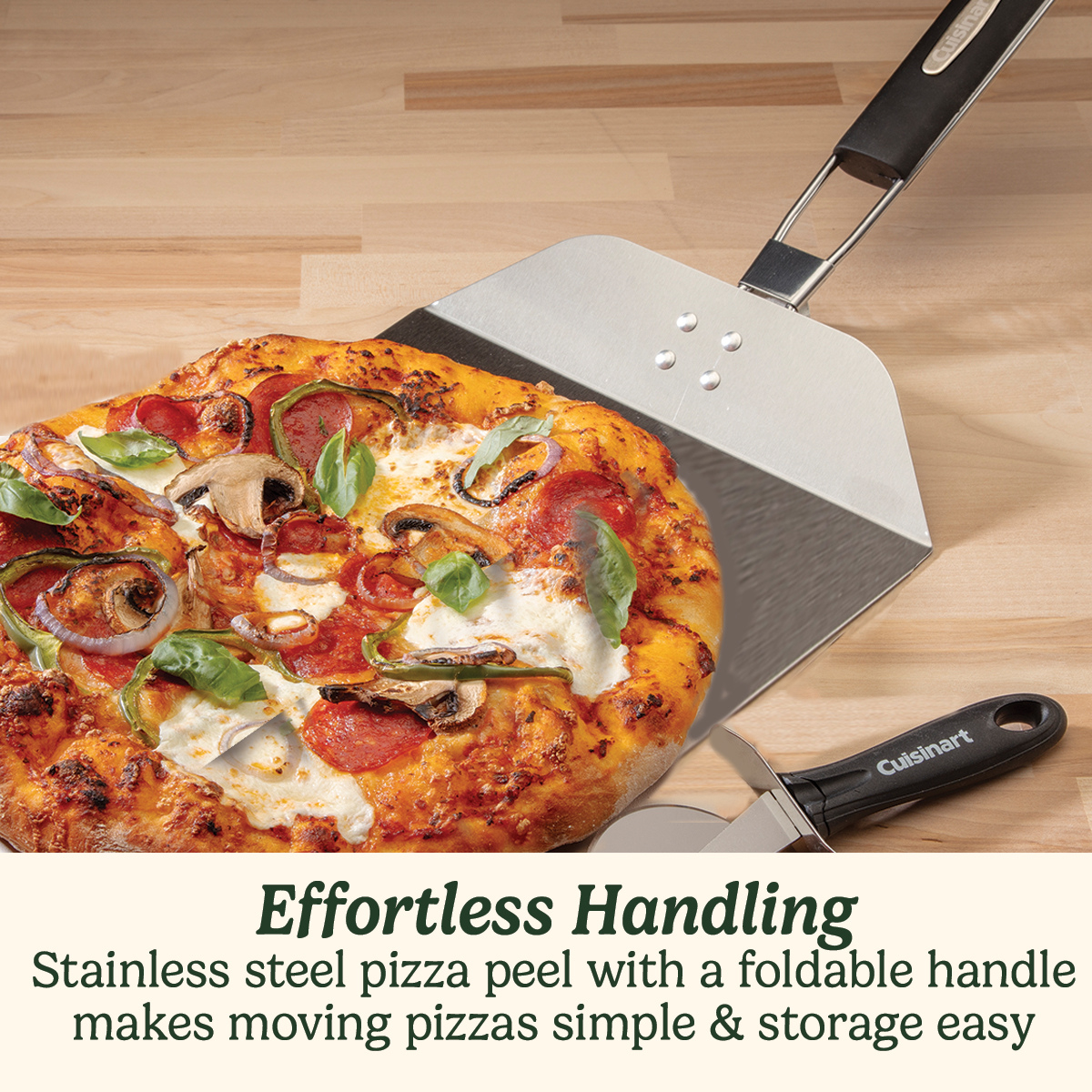 3 Piece Pizza Grilling Set, Stainless Steel