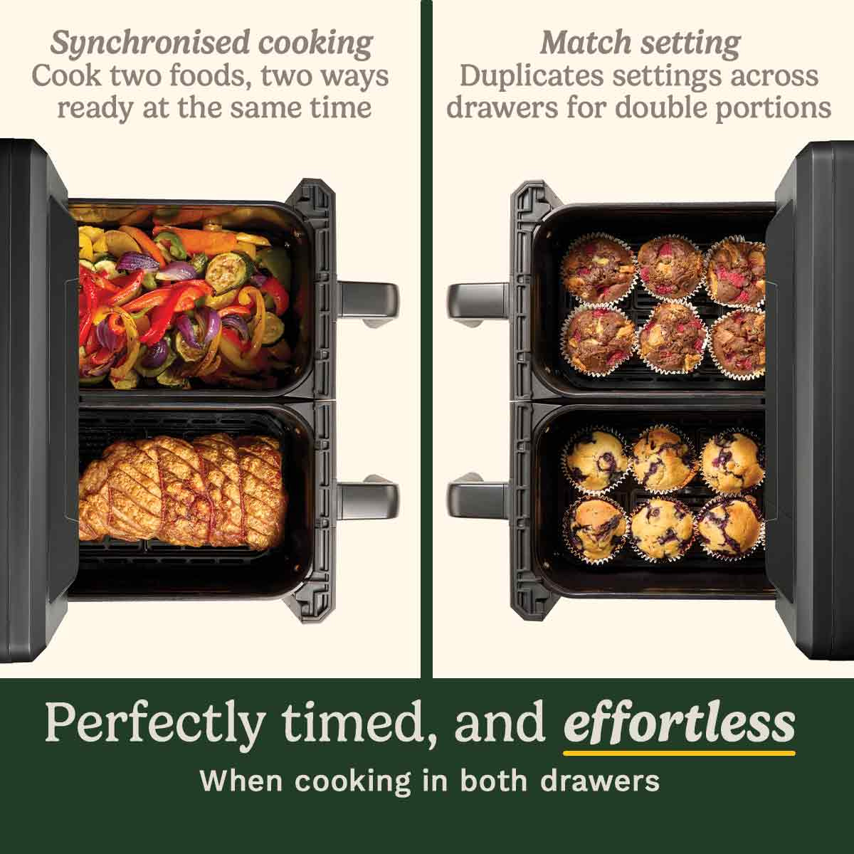 AirTwin XXL Dual Airfryer 10.4L