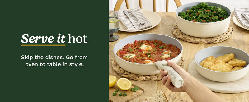 ClickSmart Non-Stick Detachable Handle Cookware (10 piece)