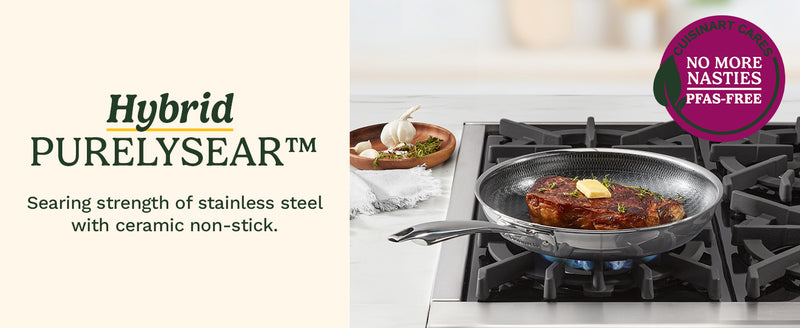 FusionElite+ Tri-Ply Stainless Steel Frying Pan Set