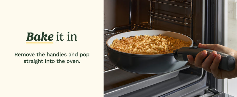 ClickSmart Non-Stick Detachable Handle Cookware (18 piece)