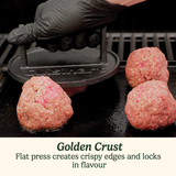 Cast Iron Smashed Burger Press