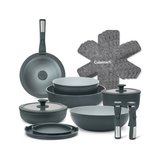 ClickSmart Non-Stick Detachable Handle Cookware (18 piece)