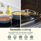 ClickSmart Non-Stick Detachable Handle Cookware (18 piece)