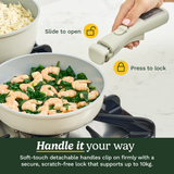ClickSmart Non-Stick Detachable Handle Cookware (13 piece)