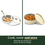 ClickSmart Non-Stick Detachable Handle Cookware (13 piece)