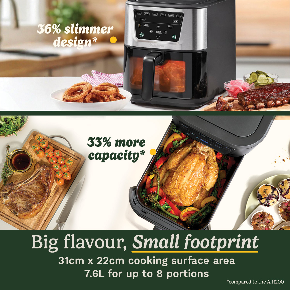 Compact Max Pro Airfryer 8L