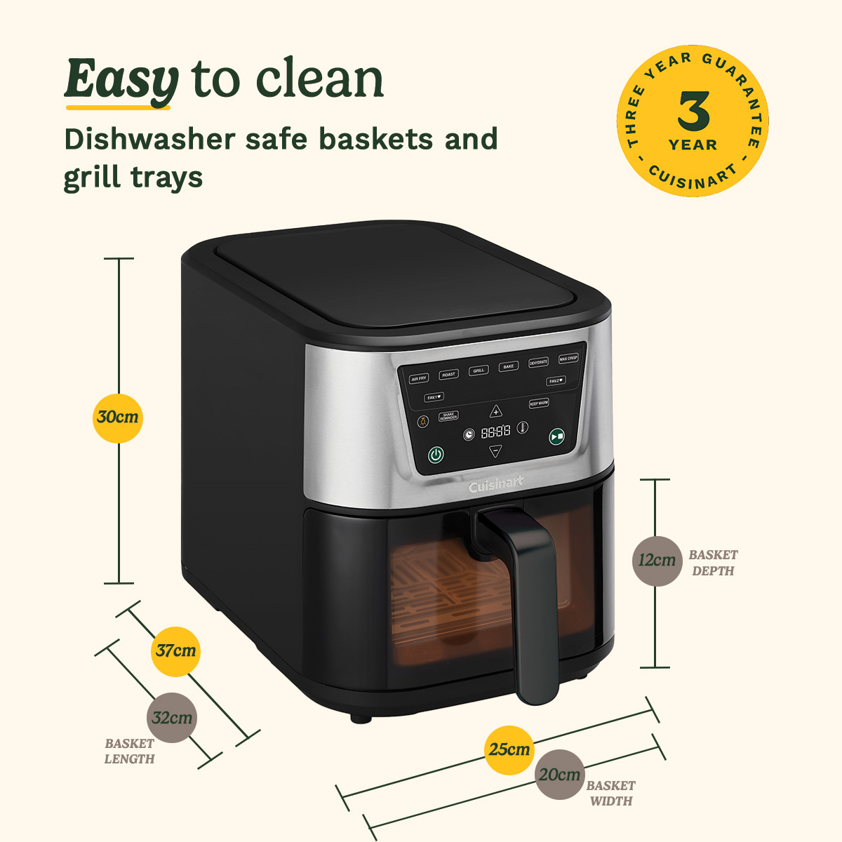 Compact Max Pro Airfryer 8L