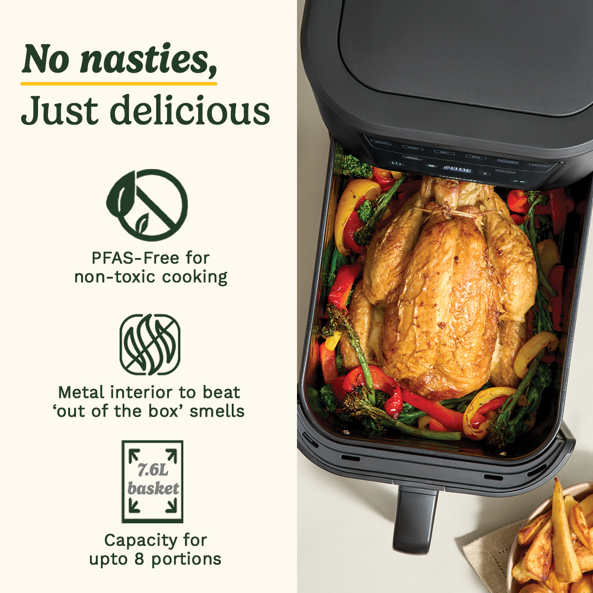 Compact Max Pro Airfryer 8L