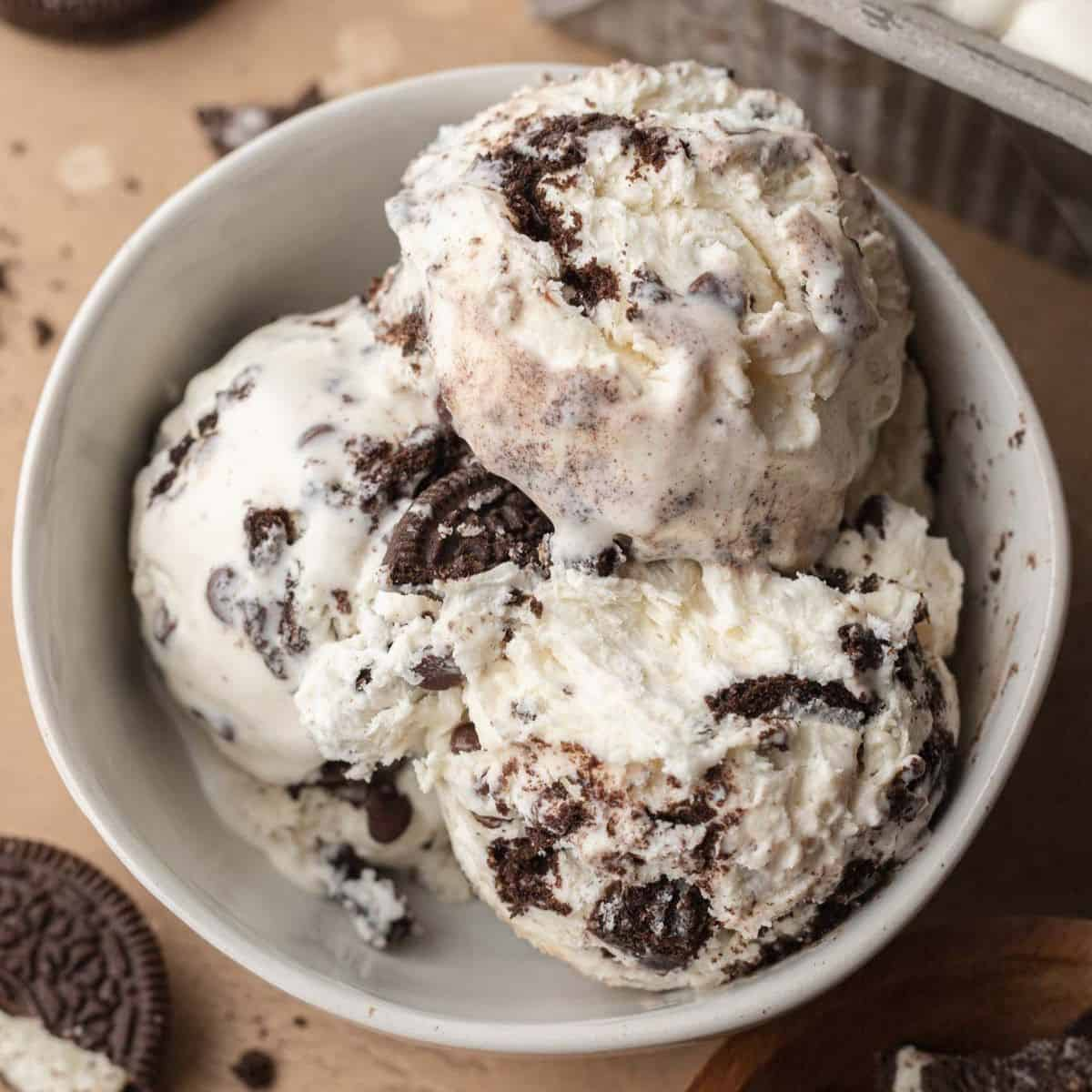 Cookies and Cream Ice Cream