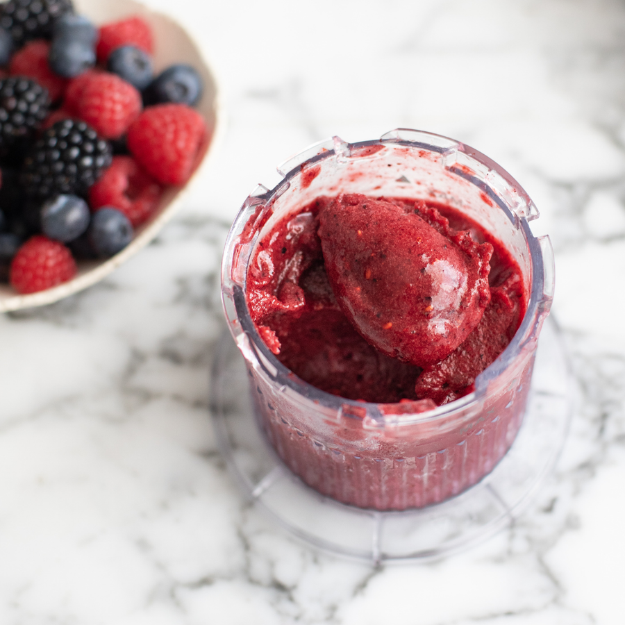 Mixed Berry Sorbet