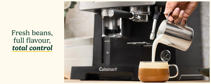 Espresso Bar™ Grind, Tamp & Brew Espresso Machine
