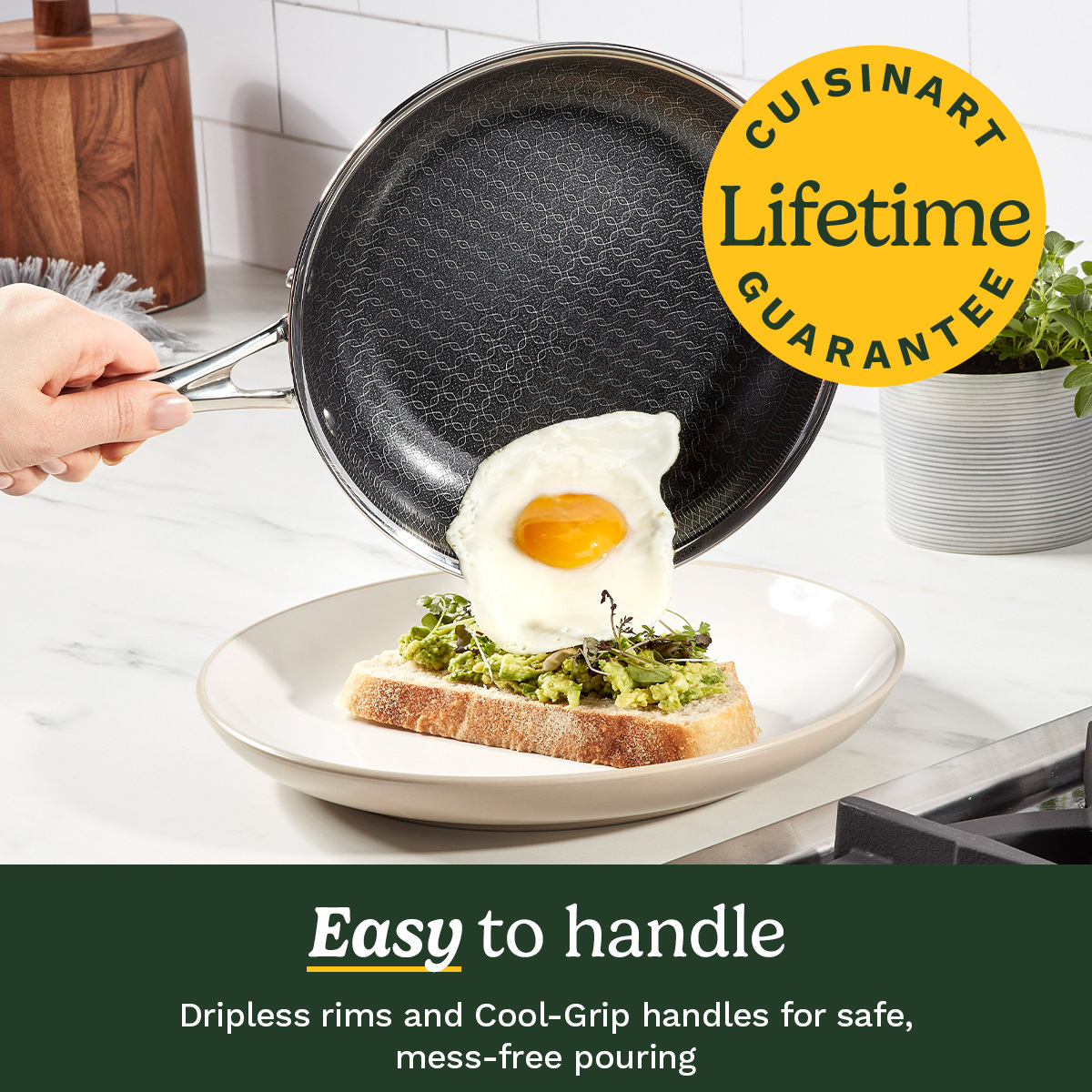 FusionElite+ Tri-Ply Stainless Steel Frying Pan Set