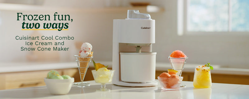 Cool Combo Ice Cream and Snow Cone Maker