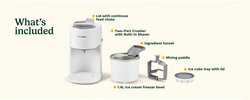 Cool Combo Ice Cream and Snow Cone Maker