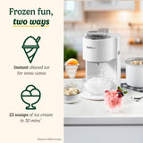 Cool Combo Ice Cream and Snow Cone Maker