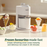Cool Combo Ice Cream and Snow Cone Maker