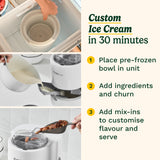 Cool Combo Ice Cream and Snow Cone Maker