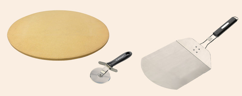 3 Piece Pizza Grilling Set, Stainless Steel